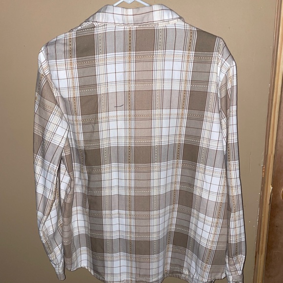 Alfred dunner long sleeve flannel - Picture 2 of 3